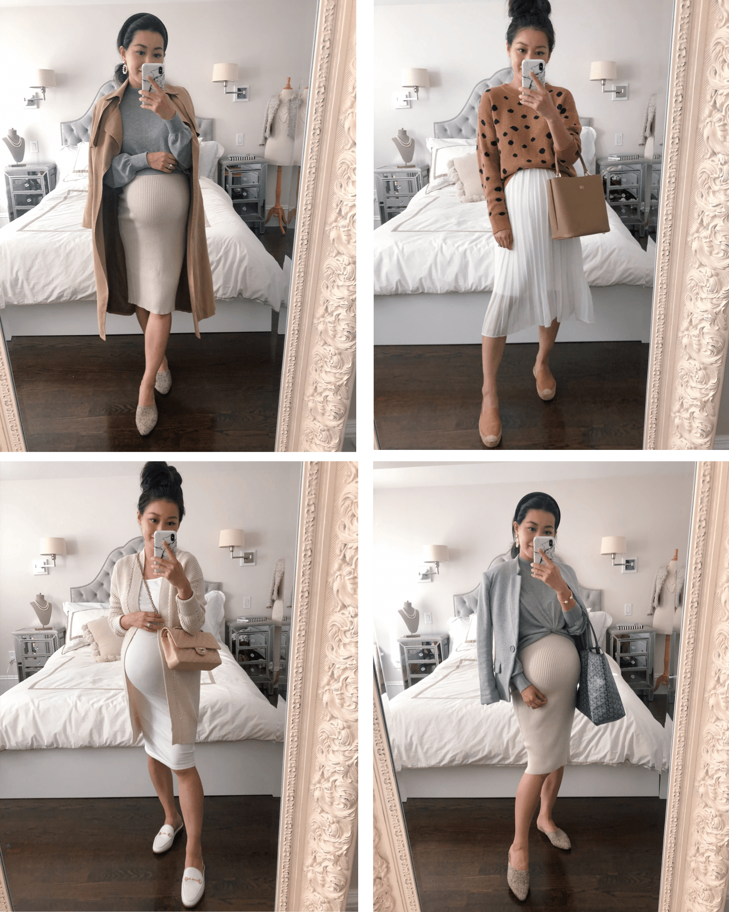 Maternity Outfits with Flats